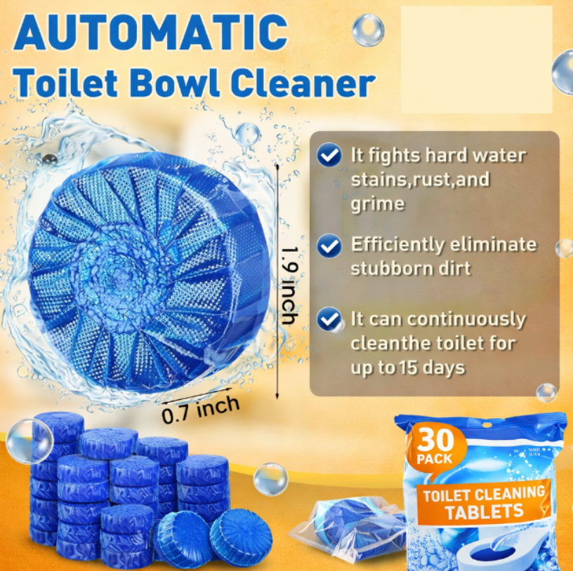 Herbal Bathroom Flush Refresh Tablets